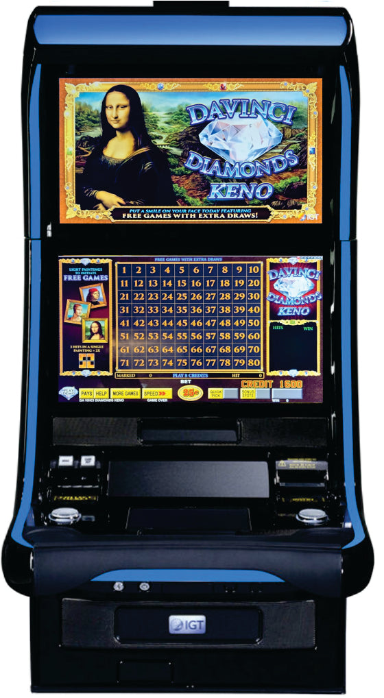 IGT Davinci Diamonds Keno