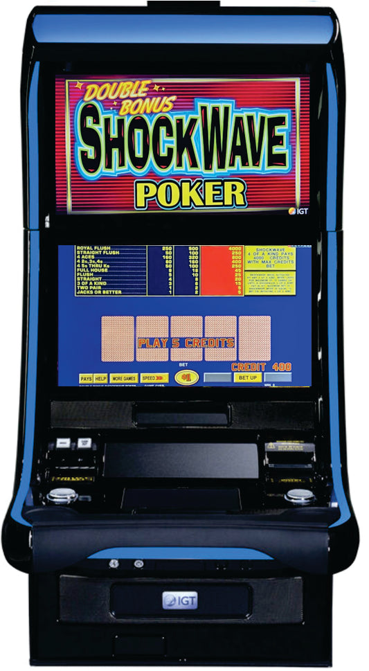 IGT Shockwave Poker & Double Bonus Shockwave Poker