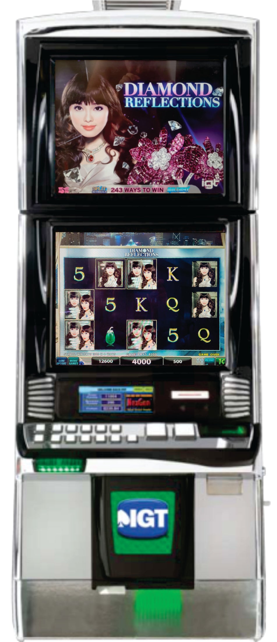 IGT Diamond Reflections Video Slot Machine