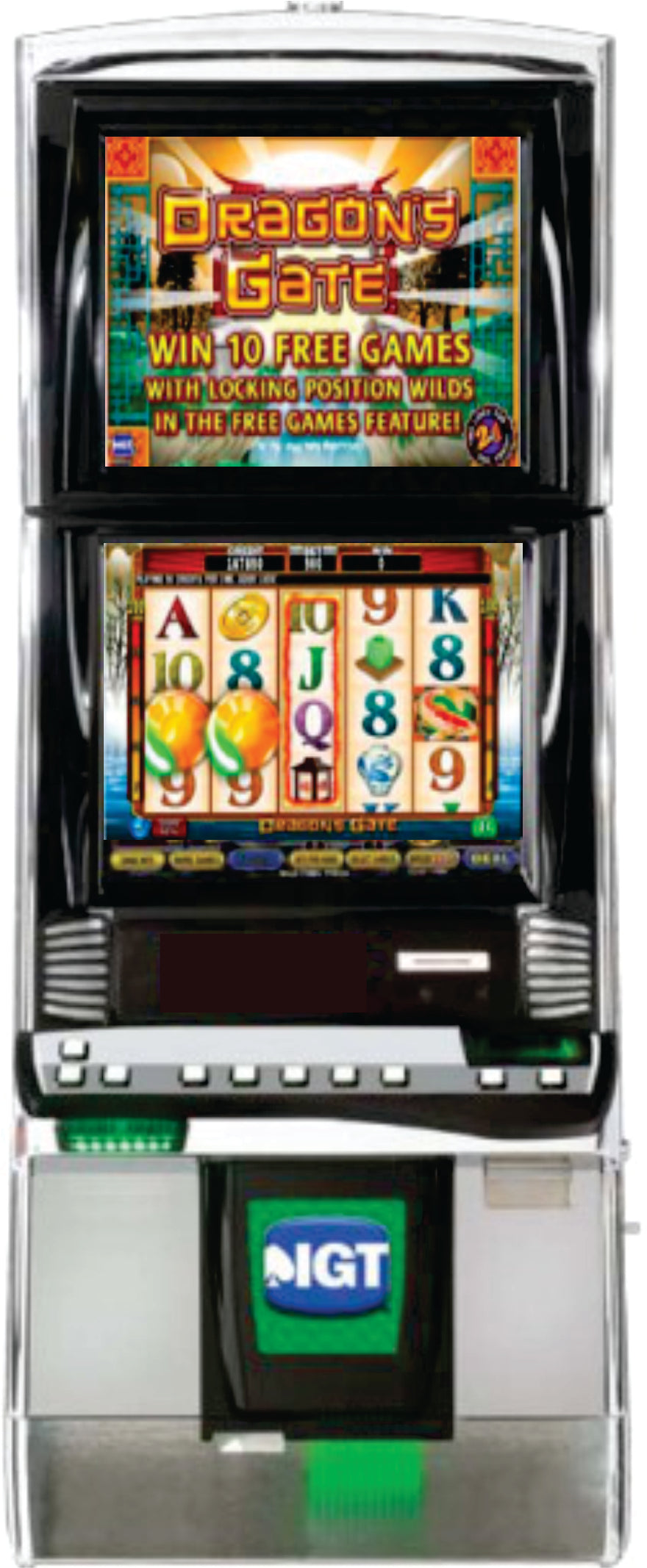 IGT Dragon's Gate Video Slot Machine