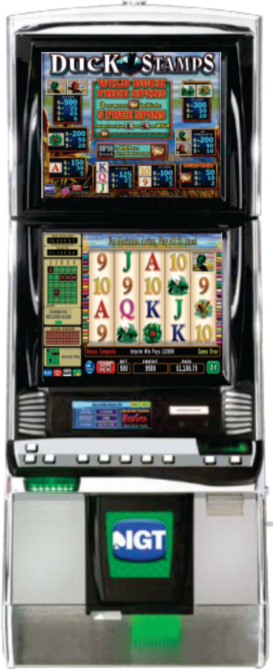 IGT Duck Stamps Video Slot Machine