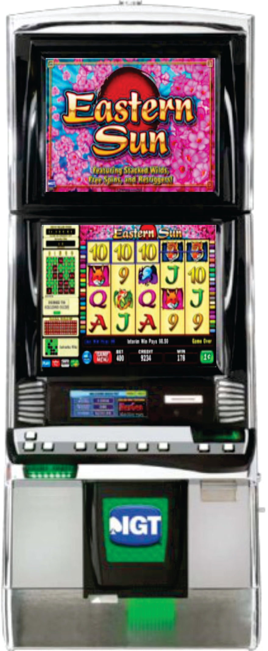 IGT Eastern Sun Video Slot Machine
