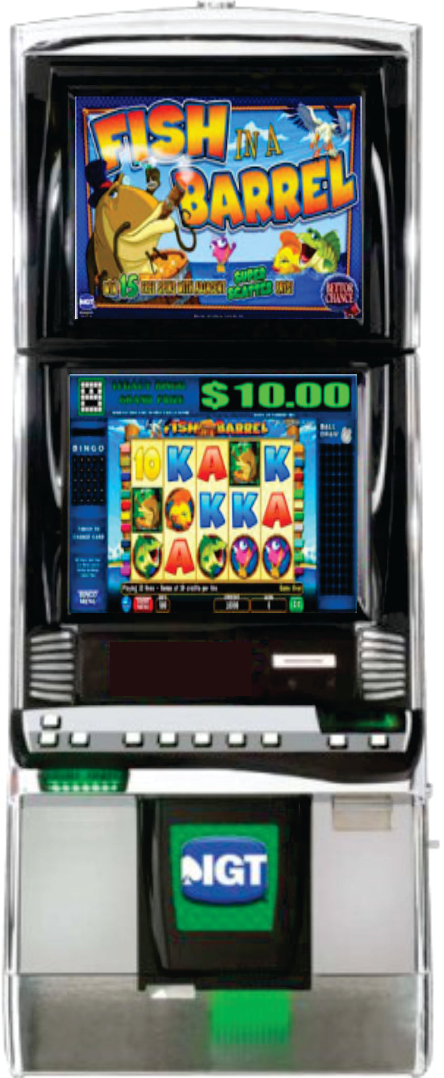 IGT Fish in a Barrel Video Slot Machine