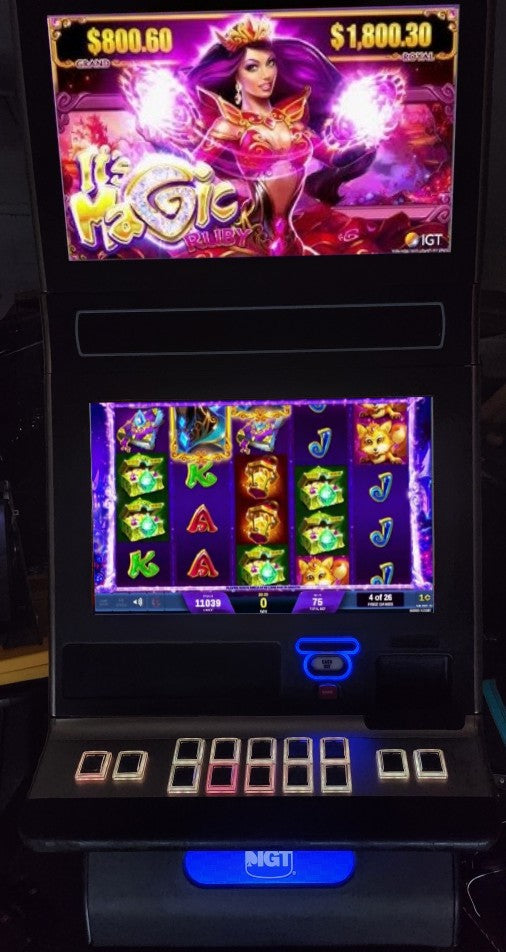 IGT It's Magic Ruby Video Slot Machine