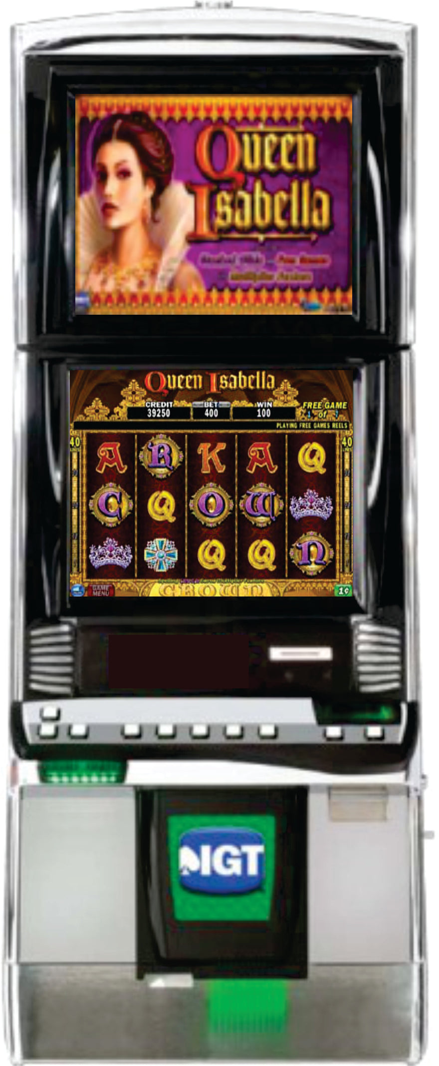 IGT Queen Isabella Video Slot Machine
