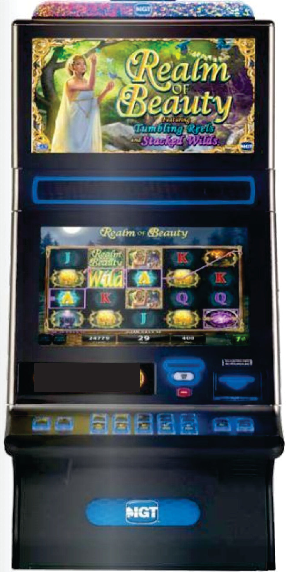 IGT Realm of Beauty Video Slot Machine