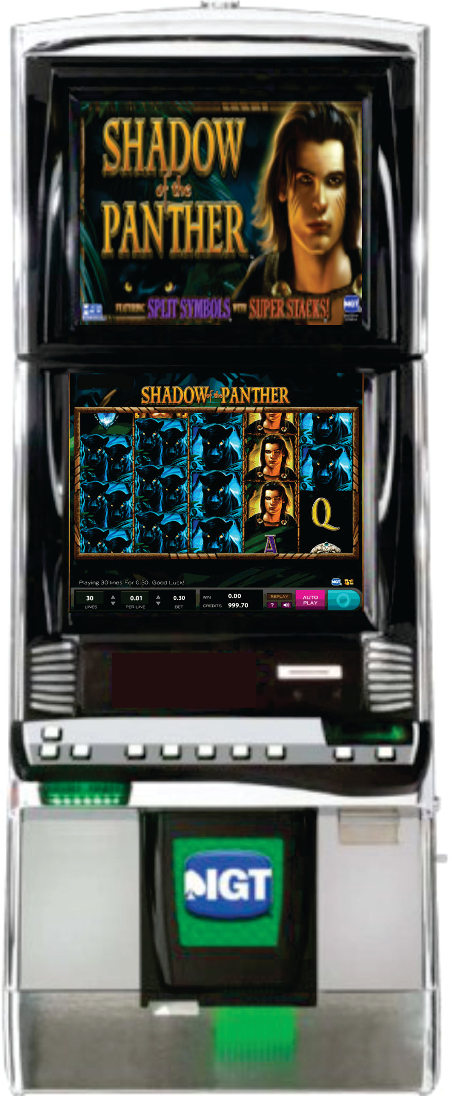 IGT Shadow of the Panther Video Slot Machine