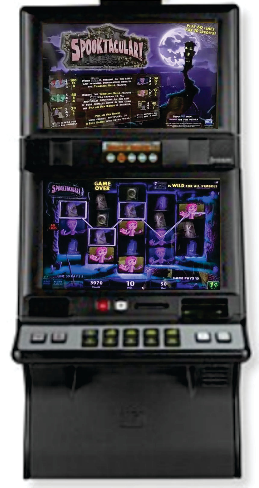 IGT Spooktacular Video Slot Machine
