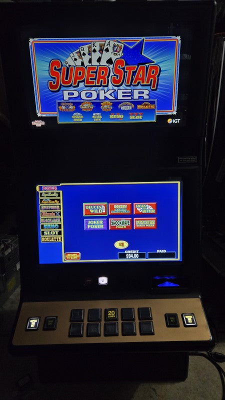IGT Super Star Poker Deluxe