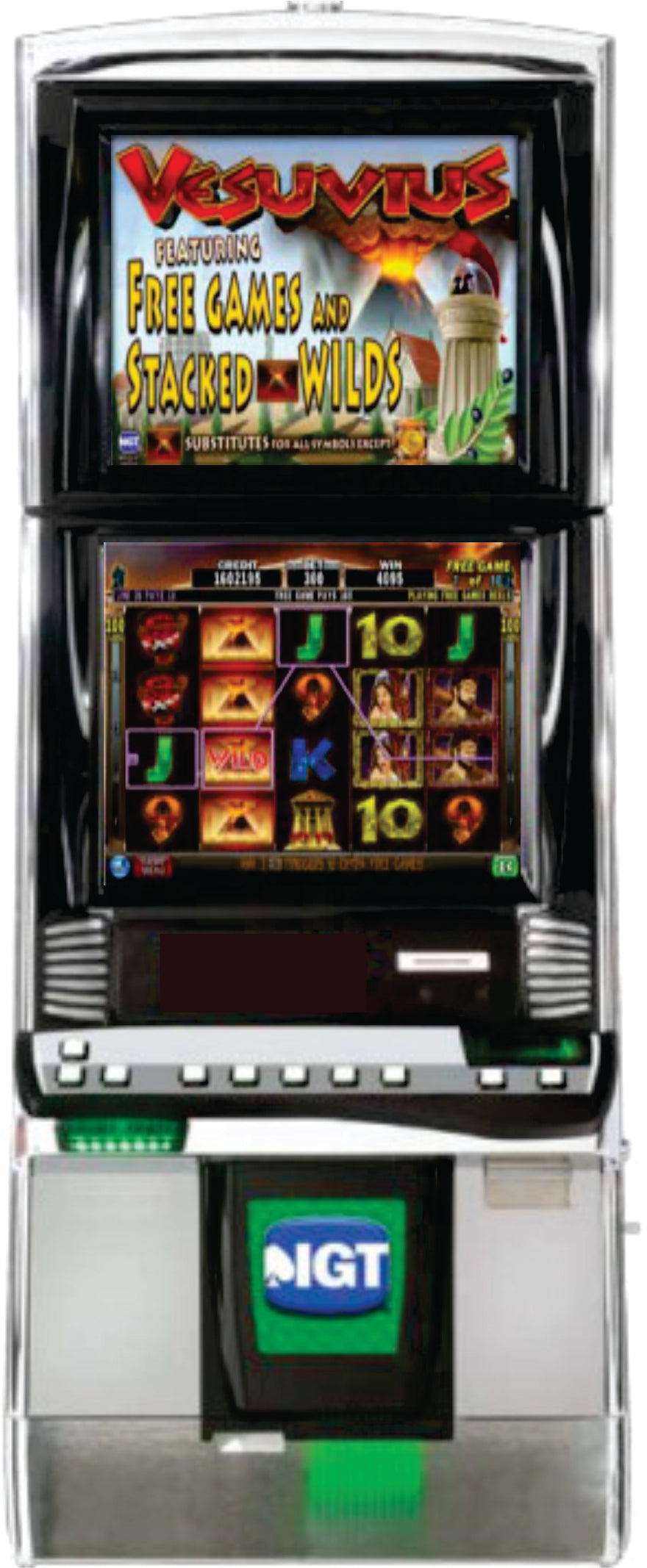 IGT Vesuvius Video Slot Machine