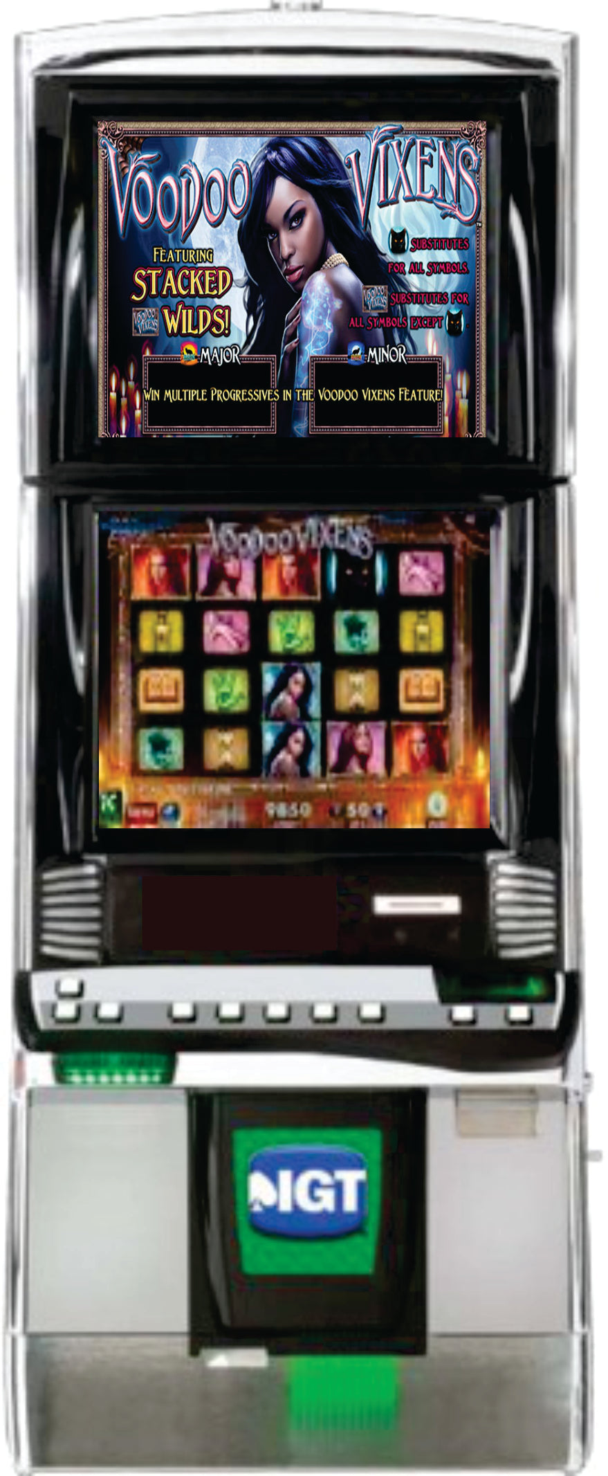 IGT Voodoo Vixens Video Slot Machine