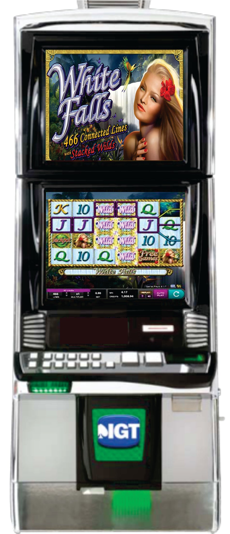 IGT White Falls Video Slot Machine