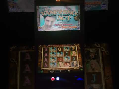 IGT Vanishing Act Video Slot Machine