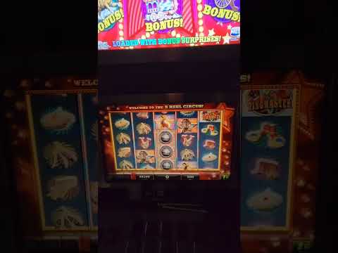 IGT Ringling Bros. and Barnum & Bailey 5 Reel Circus Video Slot Machine