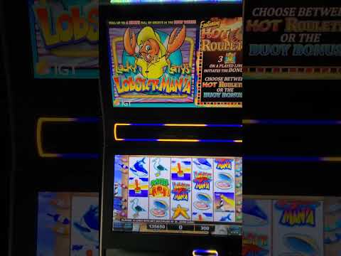 IGT Lucky Larry's Lobstermainia Hot Roulette Video Slot Machine