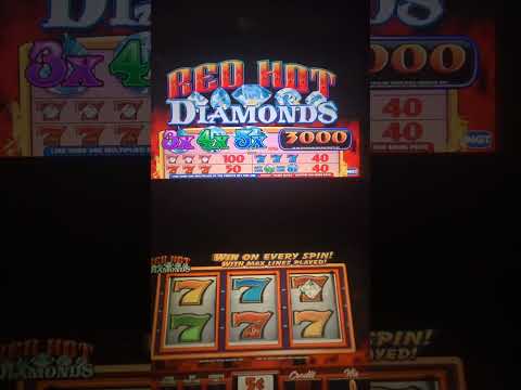 IGT Red Hot Diamonds Video Slot Machine
