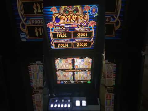 IGT Cleopatra Multi-Play Video Slot Machine