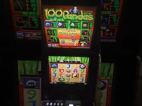IGT 100 Pandas Video Slot Machine.