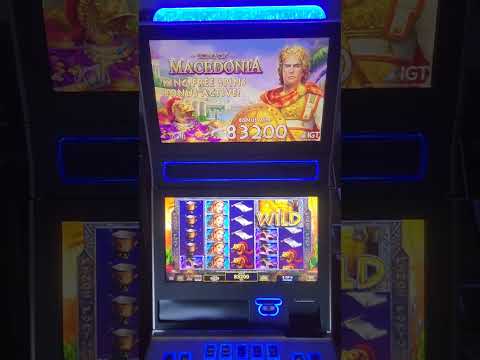 IGT King of Macedonia Video Slot Machine