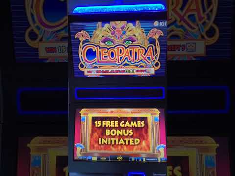 IGT Cleopatra 9 & 20 Lines Video Slot Machine