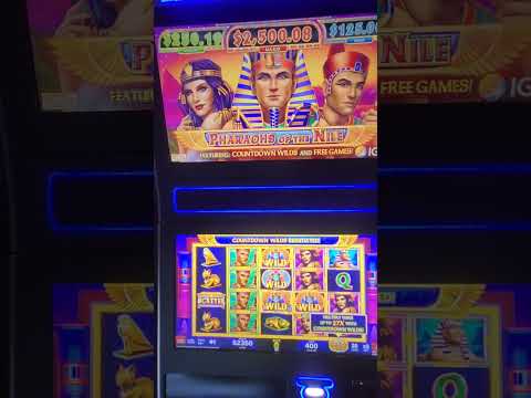 IGT Pharaohs of the Nile Video Slot Machine