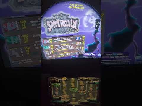 IGT Spooktacular Video Slot Machine