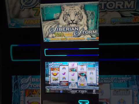 IGT Siberian Storm Video Slot Machine