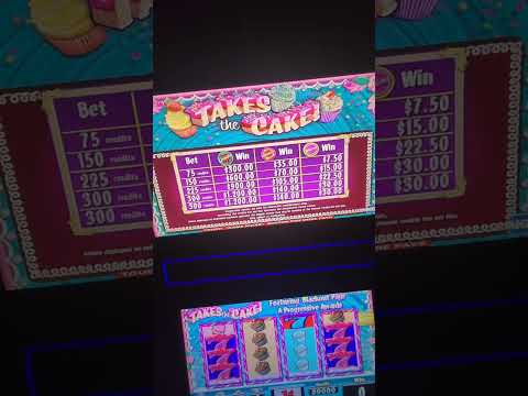 IGT Takes the Cake Video Slot Machine