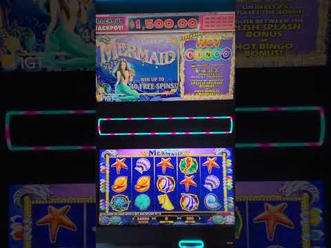 IGT Mystical Mermaid Hot Bingo Video Slot Machine