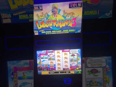 IGT Lucky Larry's Lobstermainia 3 Video Slot Machine