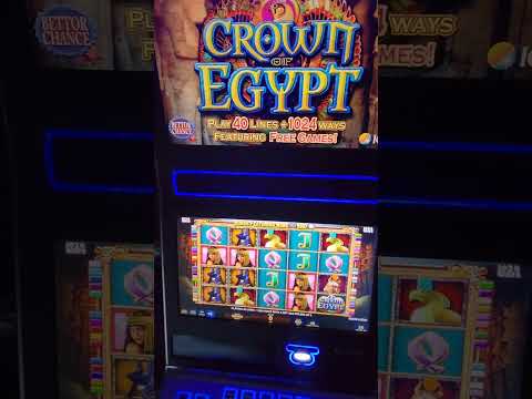IGT Crown of Egypt Video Slot Machine
