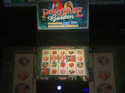 IGT Paradise Garden Video Slot Machine