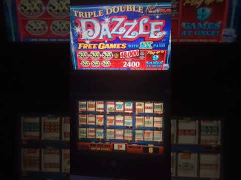 IGT Triple Double Dazzle Video Slot Machine