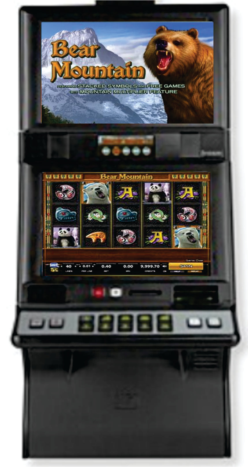 IGT Bear Mountain Video Slot Machine