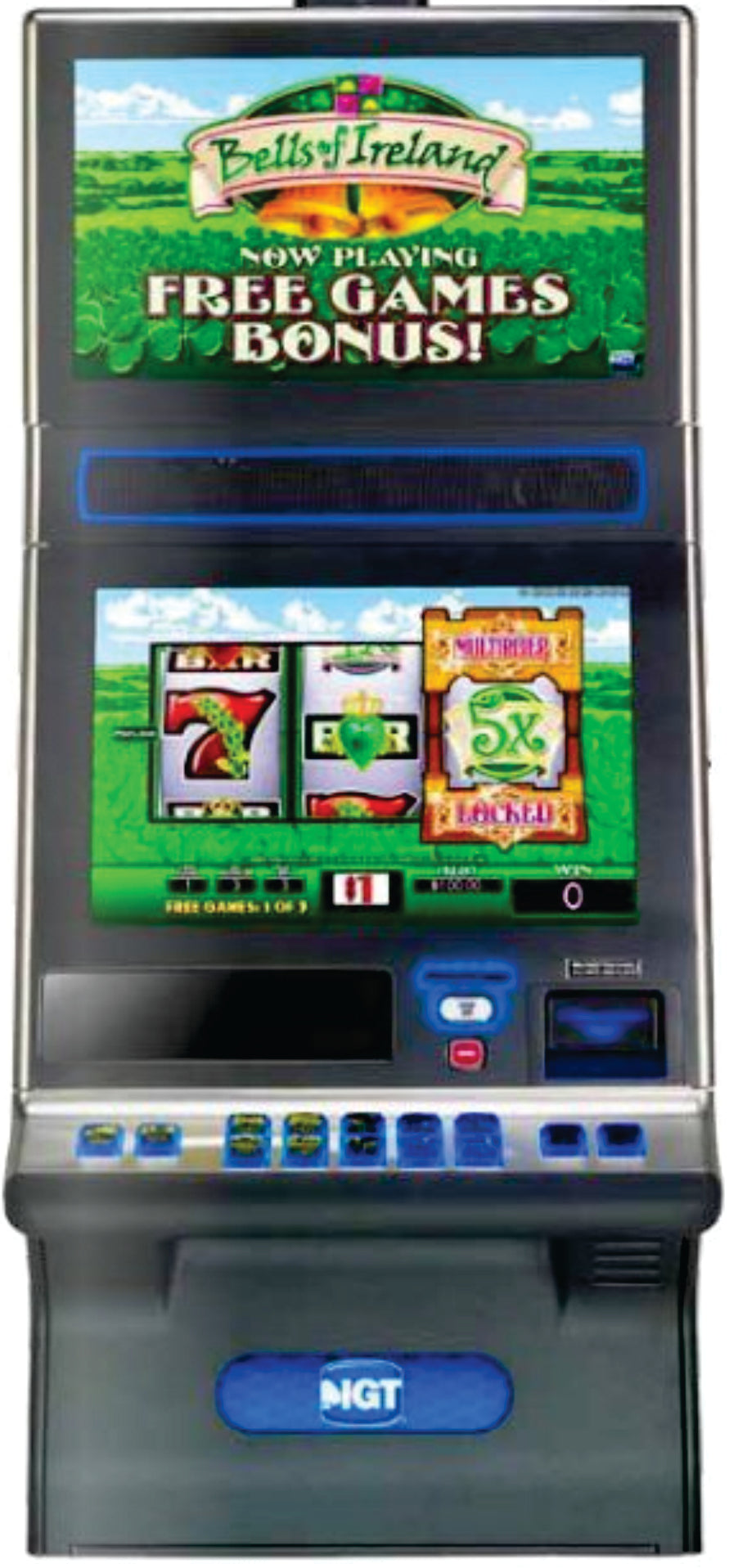 IGT Bells of Ireland Video Slot Machine