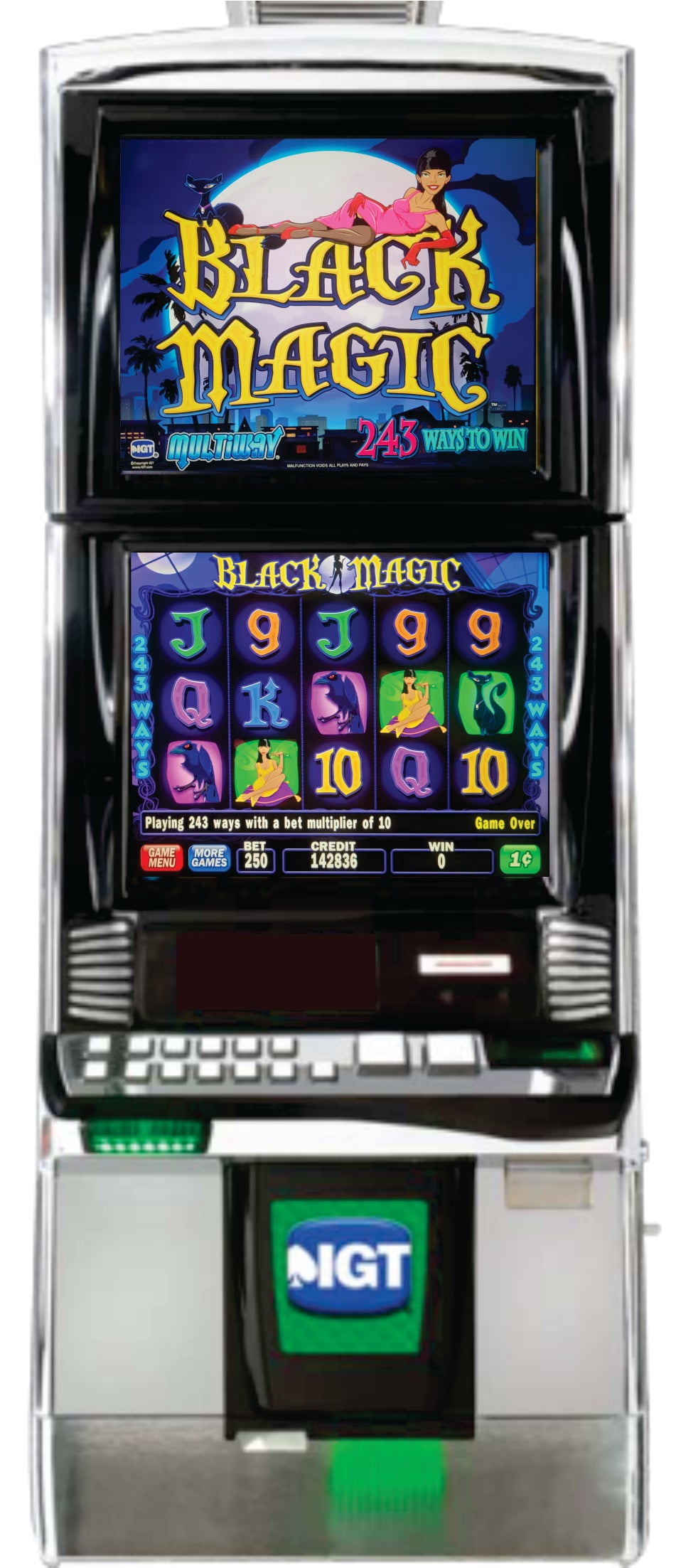 IGT Black Magic Video Slot Machine