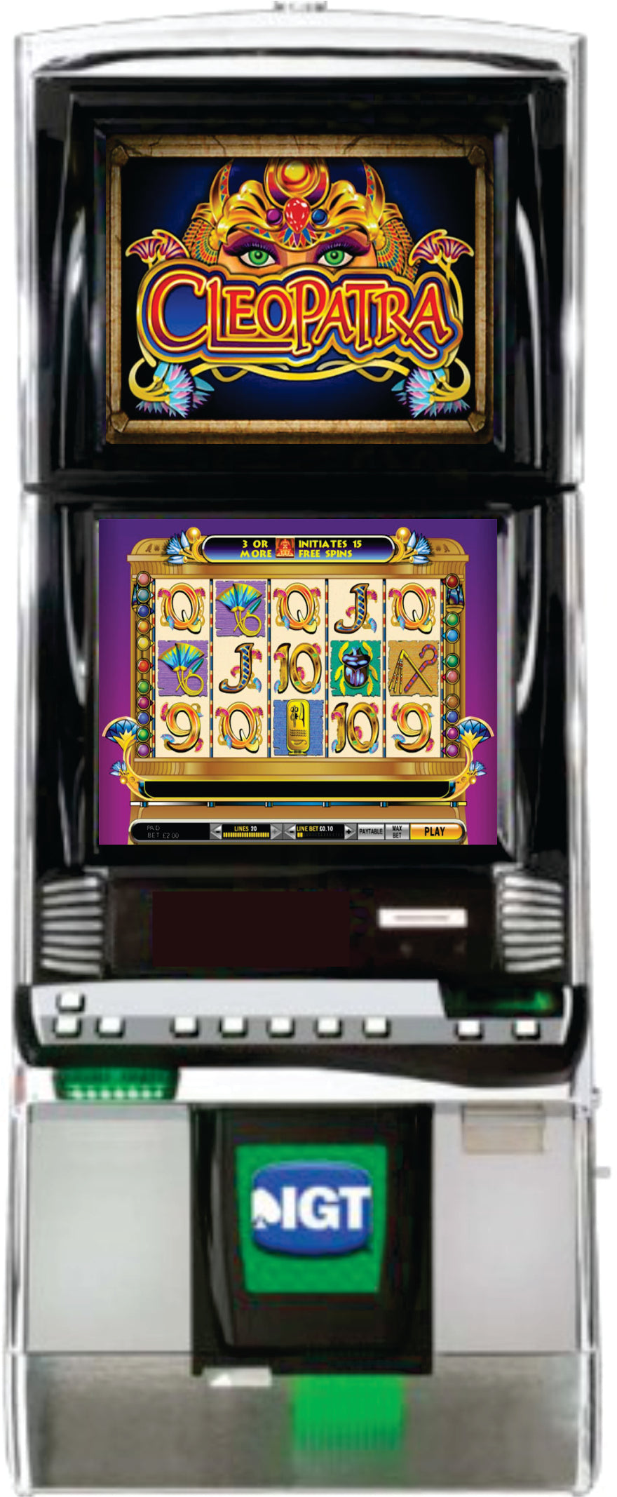 IGT Cleopatra Video Slot Machine