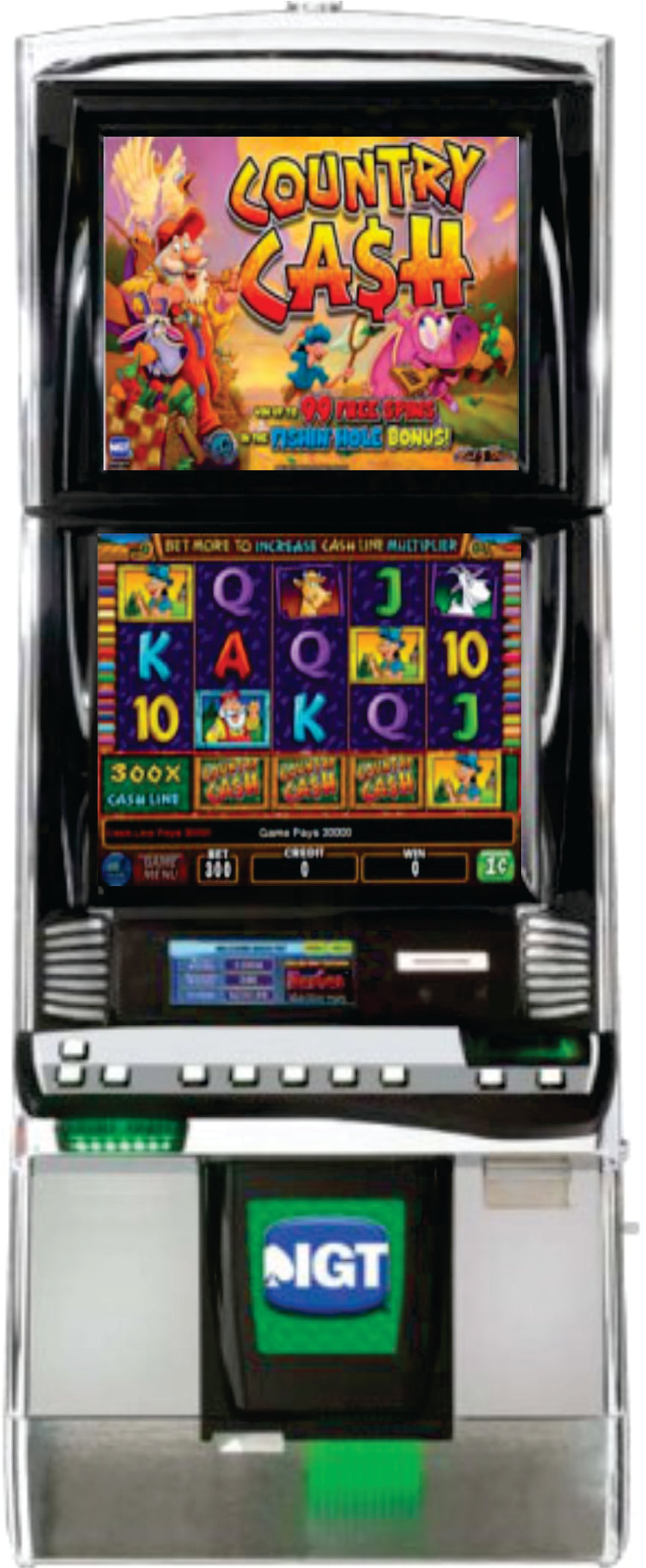 IGT Country Cash Video Slot Machine