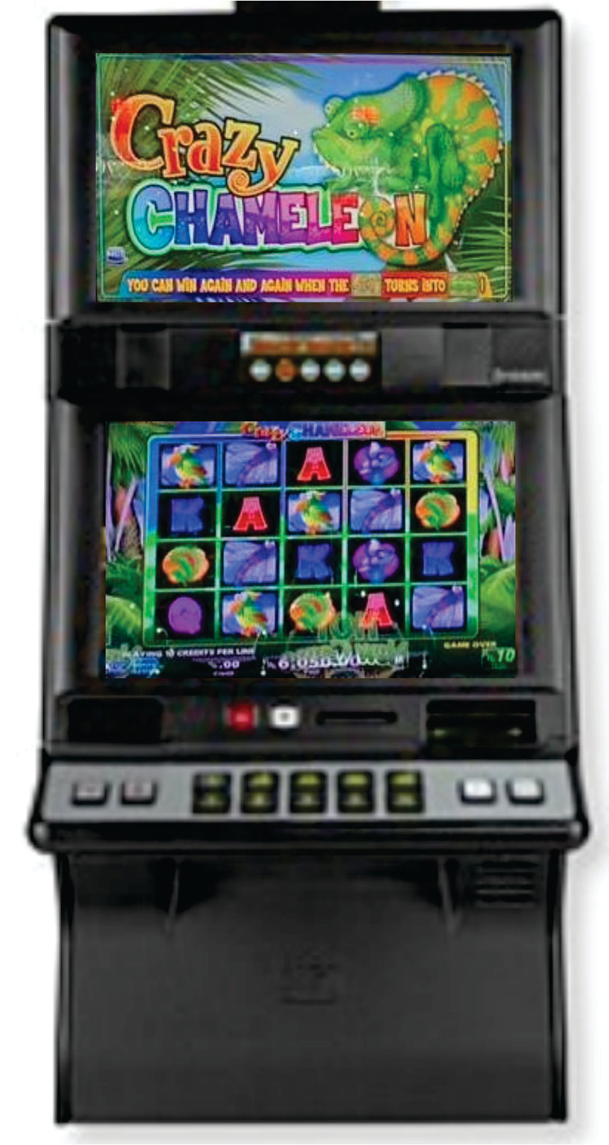 IGT Crazy Chameleon Video Slot Machine