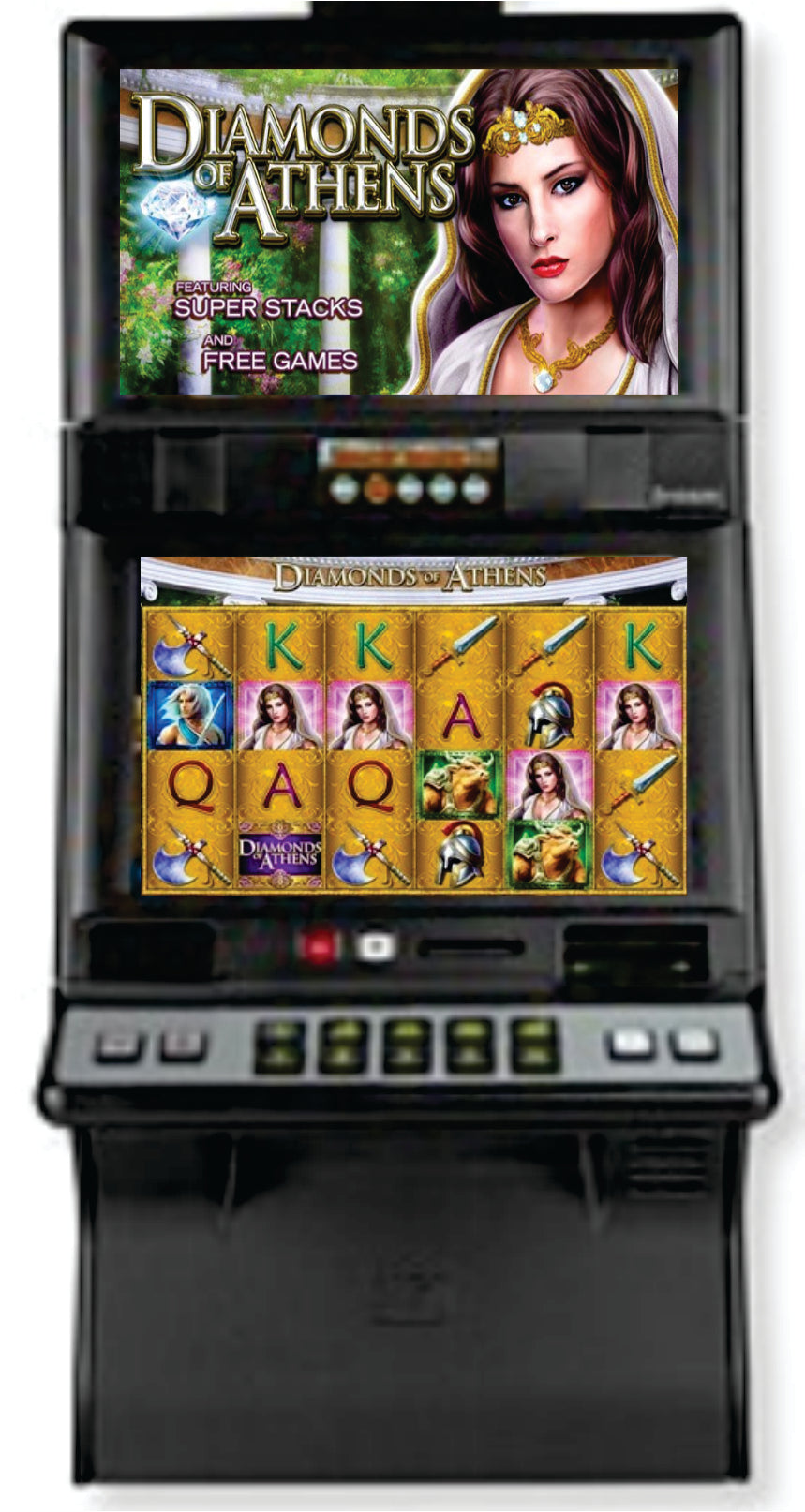 IGT Diamonds of Athens Video Slot Machine