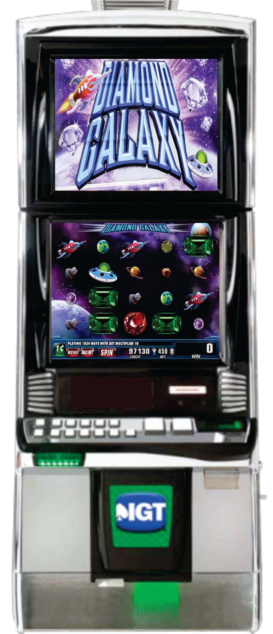 IGT Diamond Galaxy Video Slot Machine