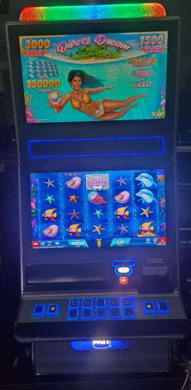 IGT Diver's Dreams Video Slot Machine