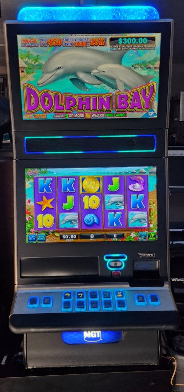 IGT Dolphin Bay Video Slot Machine