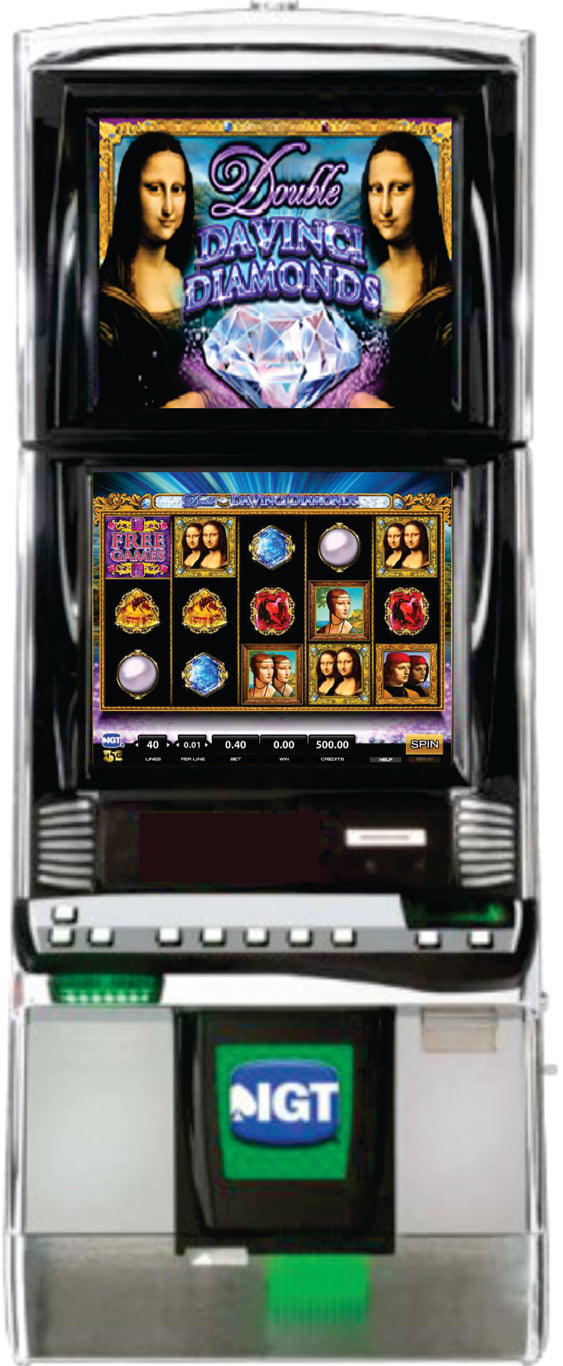 IGT Double Da Vinci Diamonds Video Slot Machine