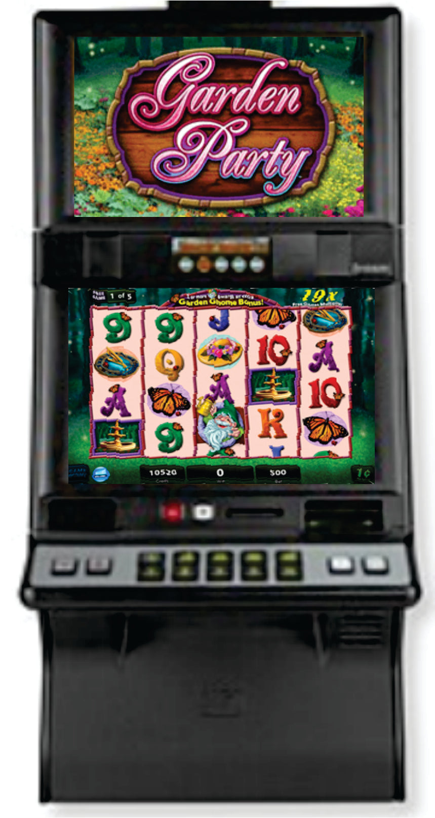 IGT Garden Party Video Slot Machine