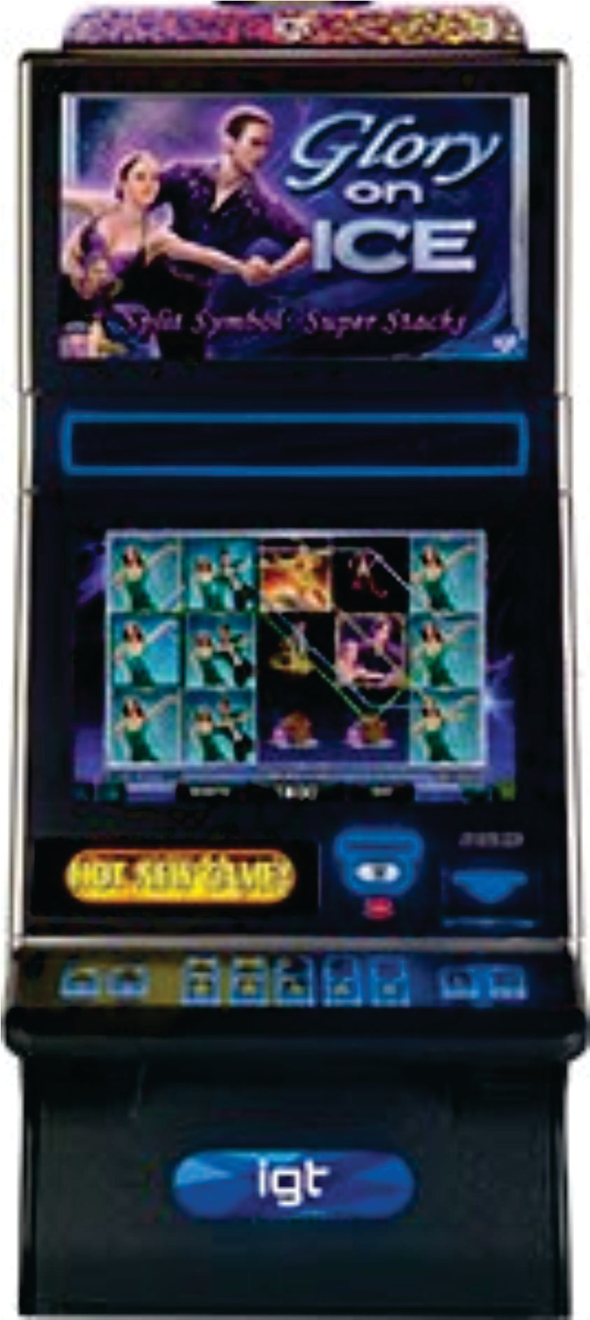 IGT Glory on Ice Video Slot Machine