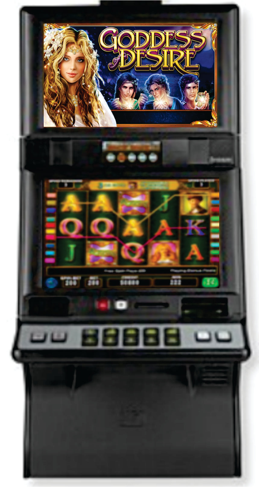 IGT Goddess of Gold Video Slot Machine