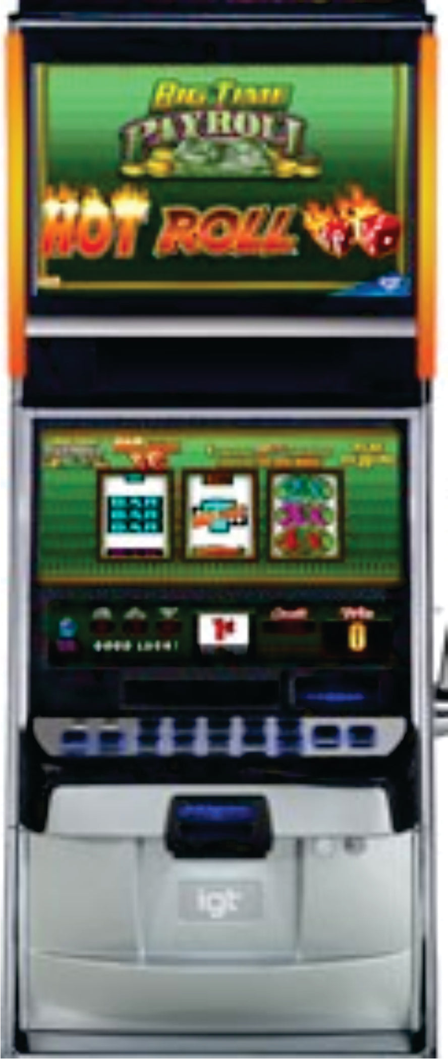 IGT Hot Roll Big Time Payroll Video Slot Machine