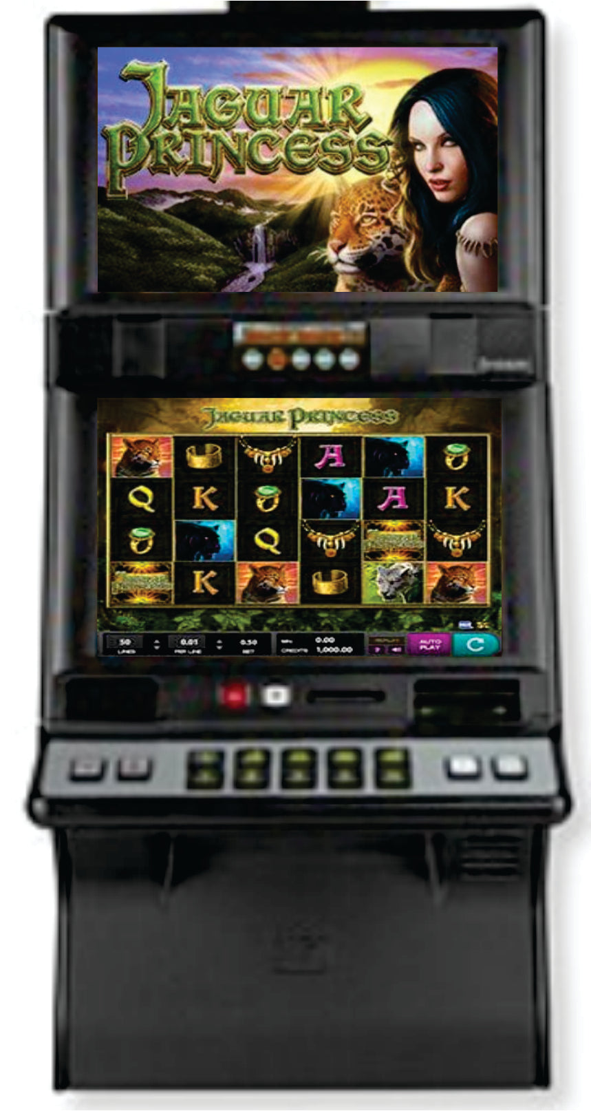 IGT Jaguar Princess Video Slot Machine