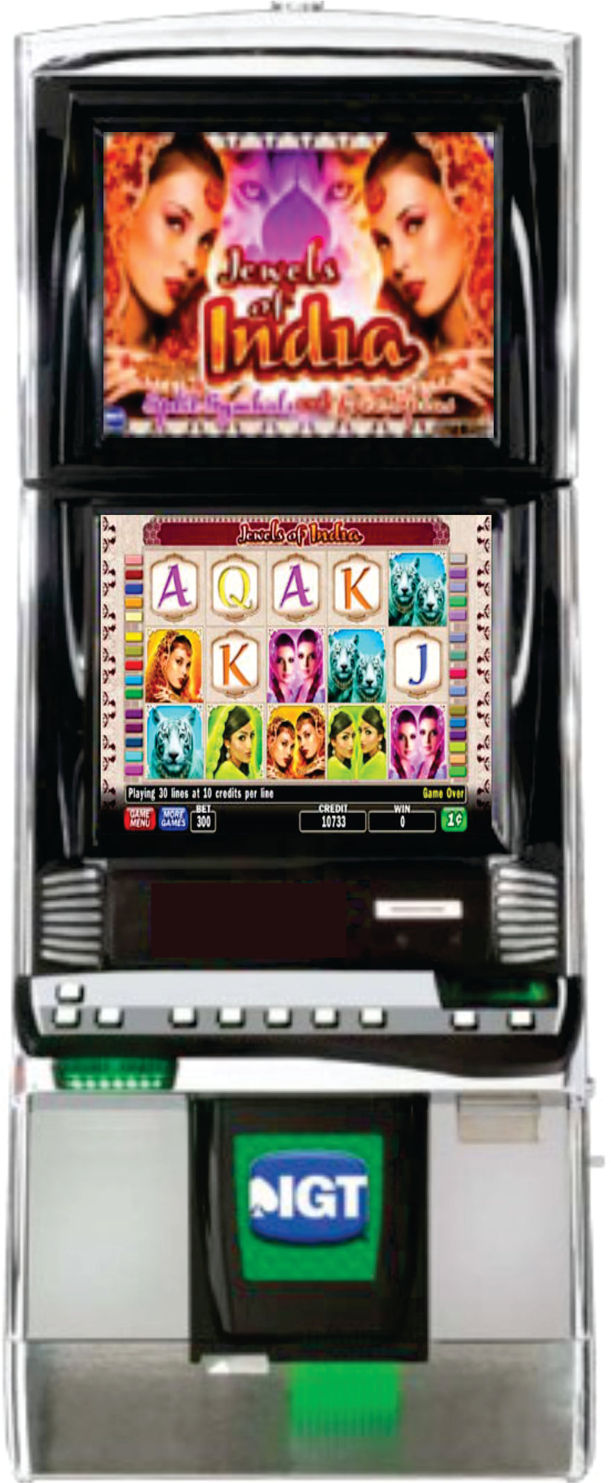 IGT Jewels of India Video Slot Machine